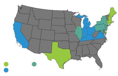 Service Areas